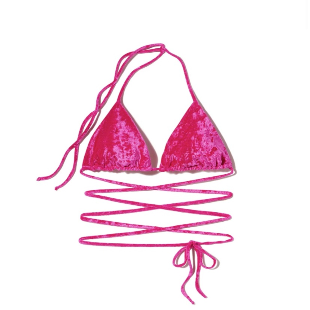 Inamorata Las Olas Velvet Bikini (top and bottom)